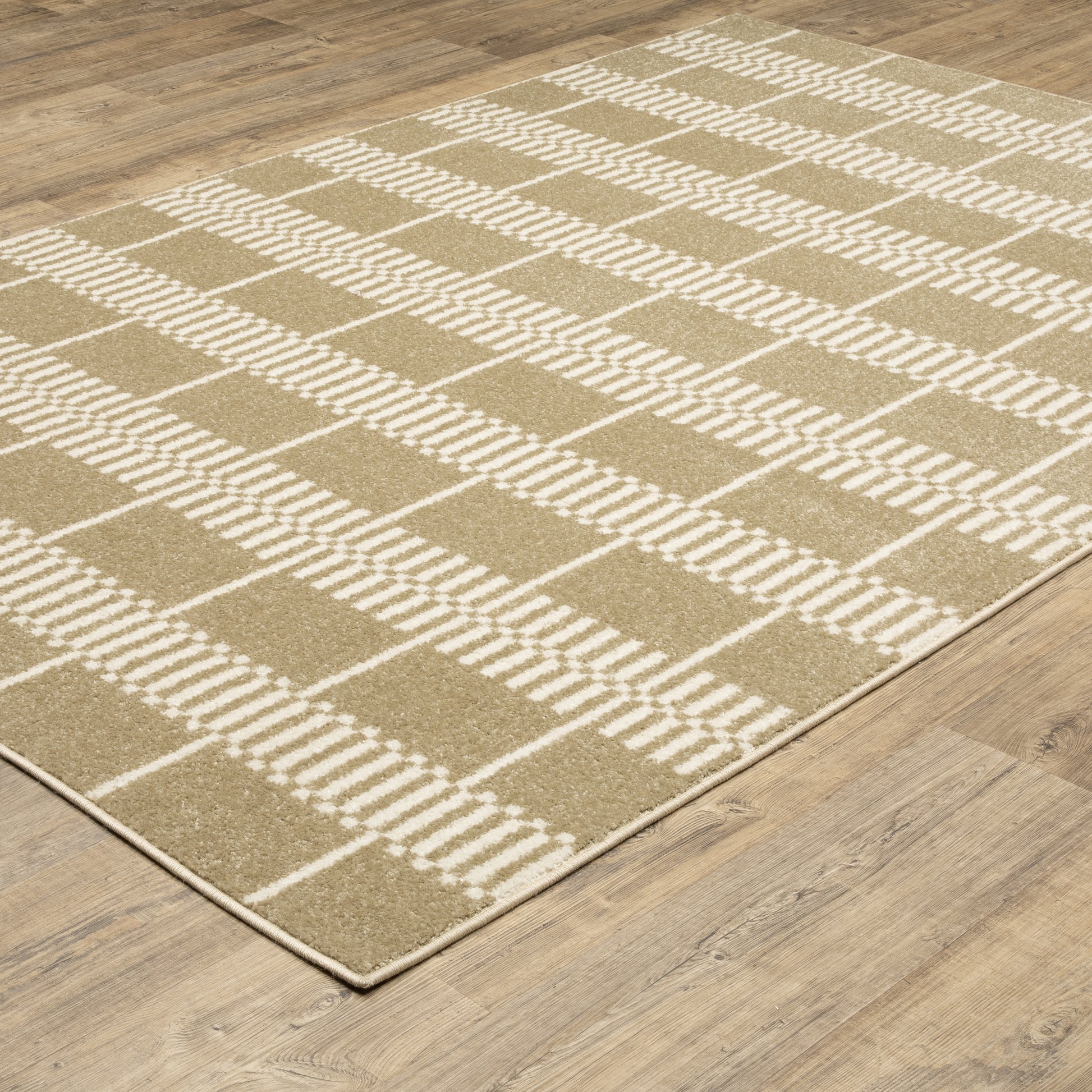 Oriental Weavers Quinn  Beige Ivory Scandinavian