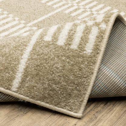 Oriental Weavers Quinn  Beige Ivory Scandinavian