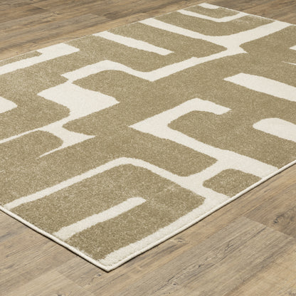 Oriental Weavers Quinn  Beige Ivory Modern
