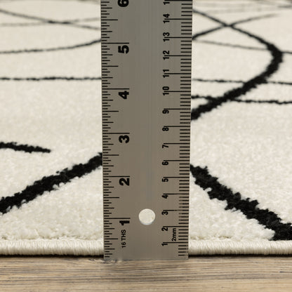 Oriental Weavers Quinn  Beige Black Modern