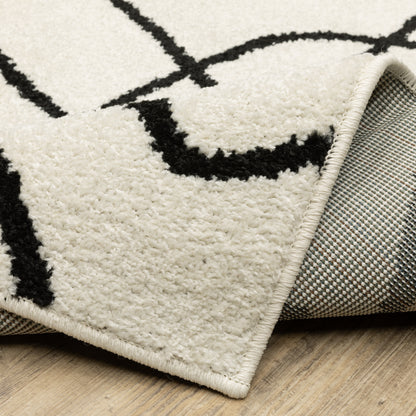 Oriental Weavers Quinn  Beige Black Modern