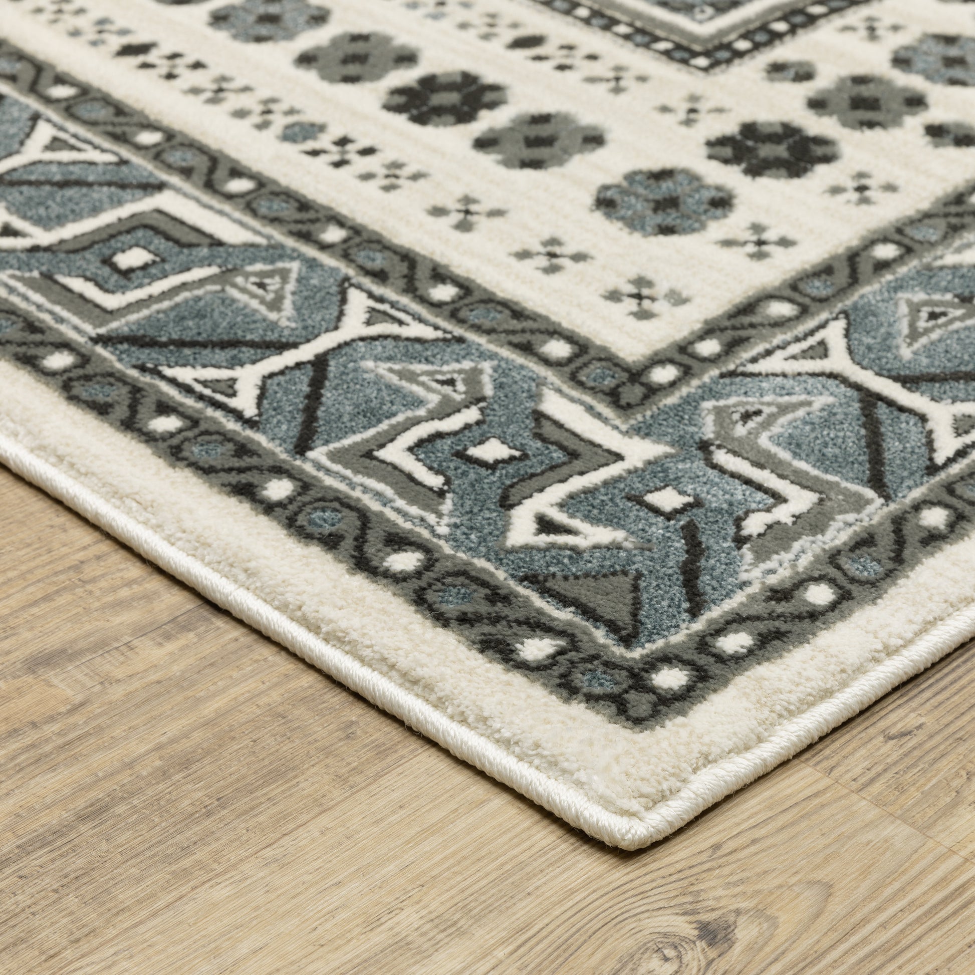 Oriental Weavers Raylan  Grey Blue Global
