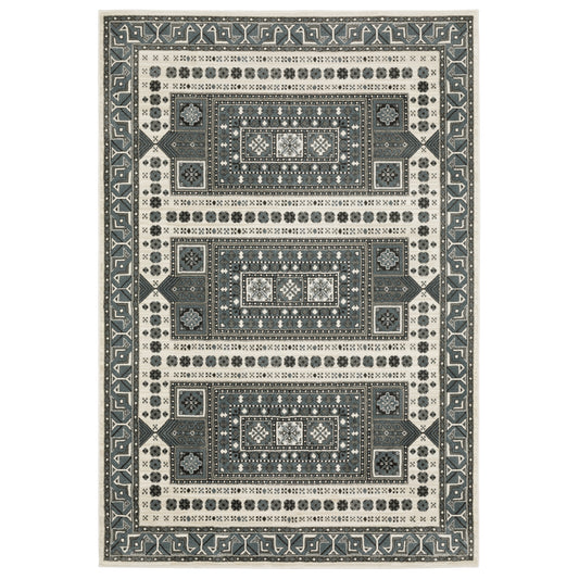 Oriental Weavers Raylan  Grey Blue Global