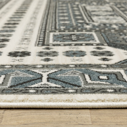 Oriental Weavers Raylan  Grey Blue Global