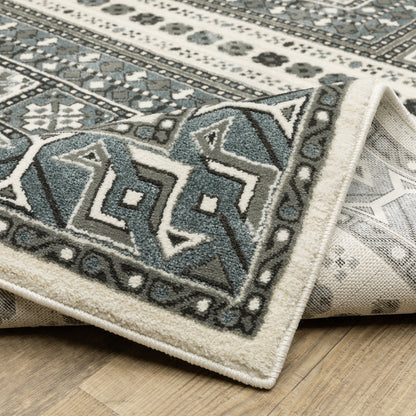Oriental Weavers Raylan  Grey Blue Global