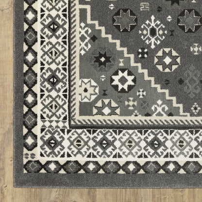 Oriental Weavers Raylan  Grey Ivory Traditional
