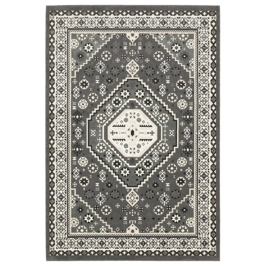 Oriental Weavers Raylan  Grey Ivory Traditional