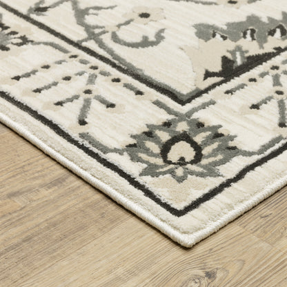 Oriental Weavers Raylan  Ivory Grey Traditional