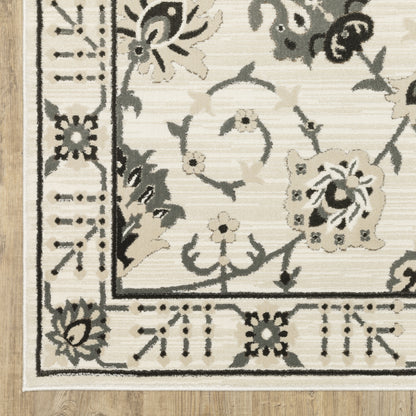 Oriental Weavers Raylan  Ivory Grey Traditional