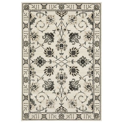 Oriental Weavers Raylan  Ivory Grey Traditional