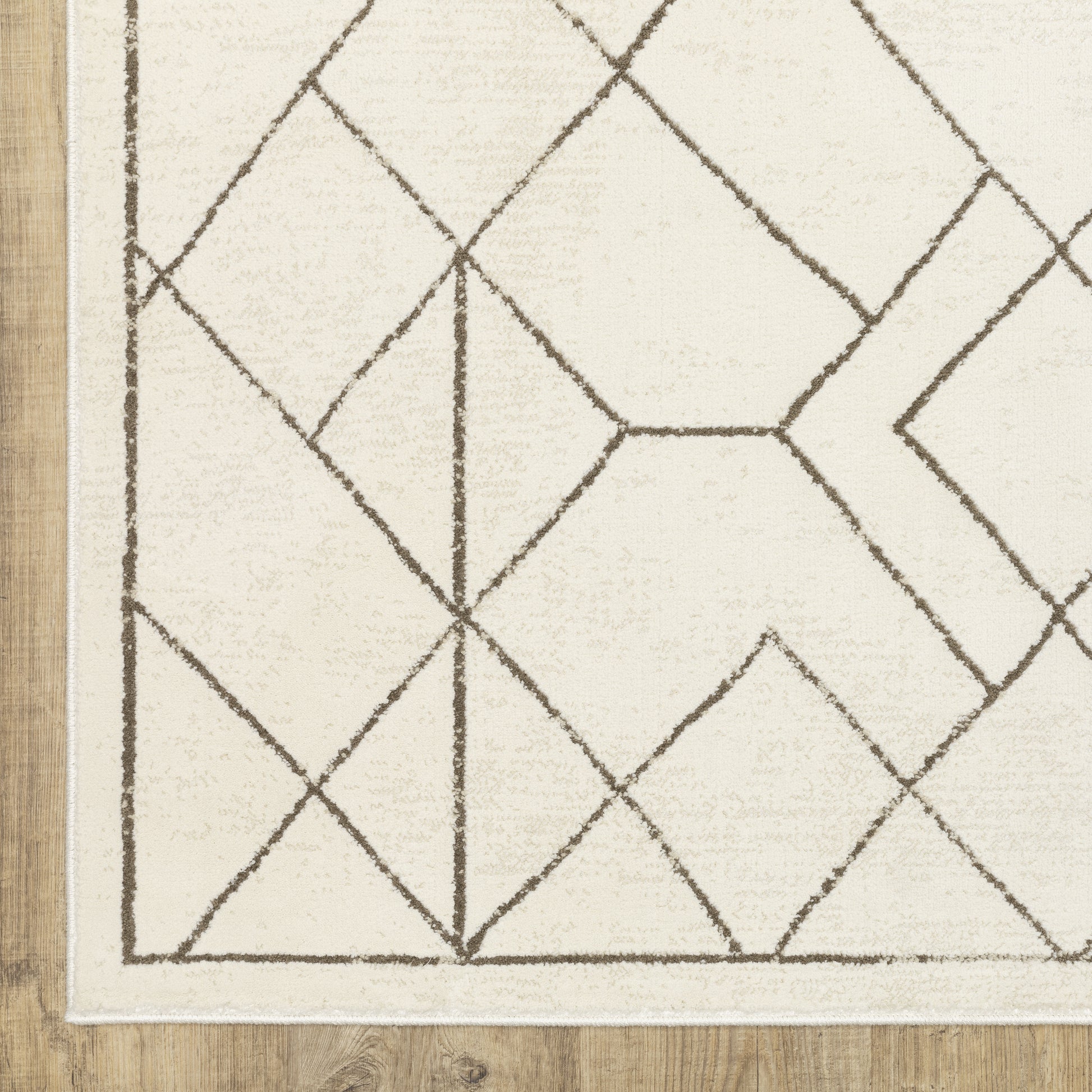 Oriental Weavers Raylan  Ivory Taupe Modern & Contemporary