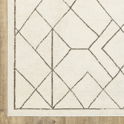 Oriental Weavers Raylan  Ivory Taupe Modern & Contemporary