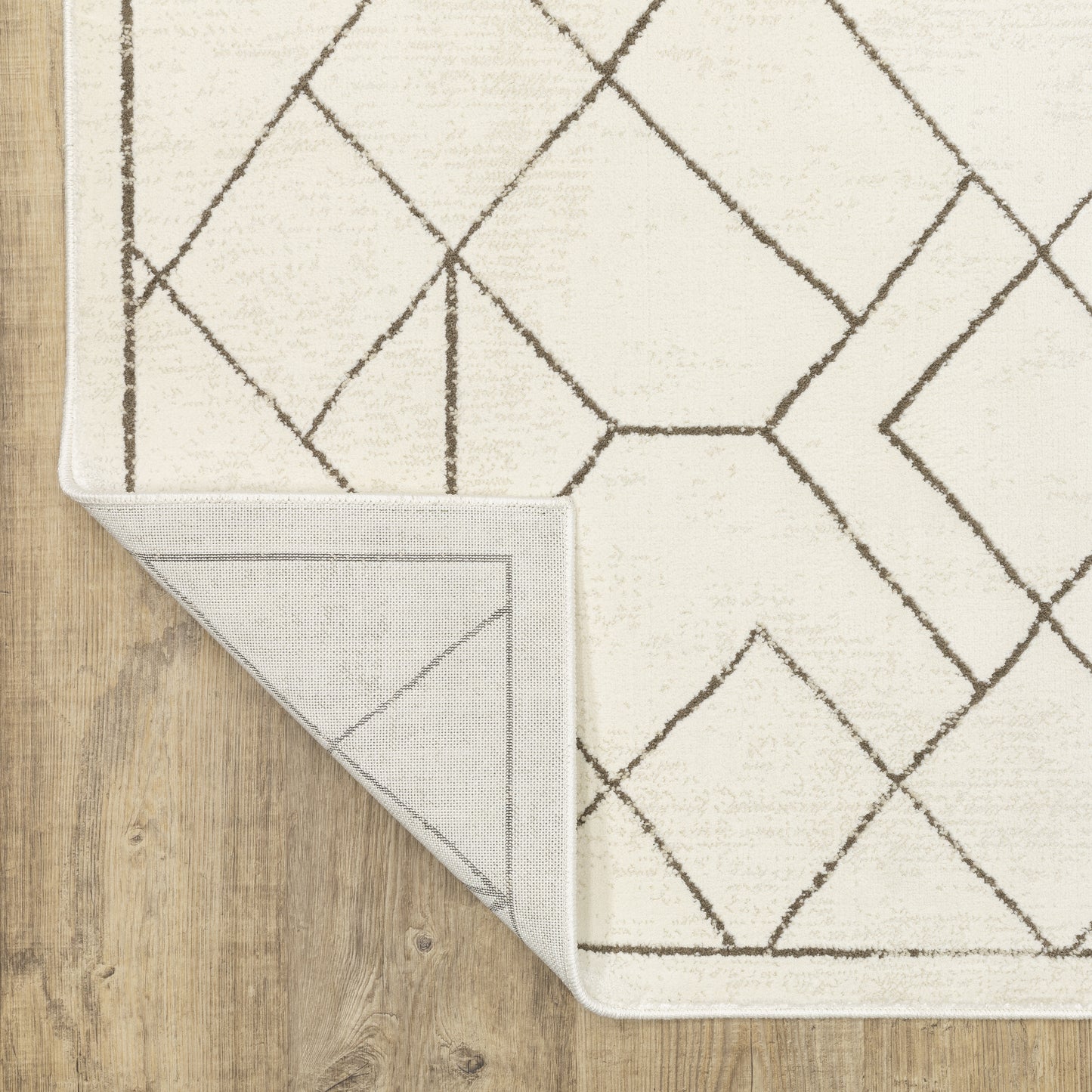 Oriental Weavers Raylan  Ivory Taupe Modern & Contemporary