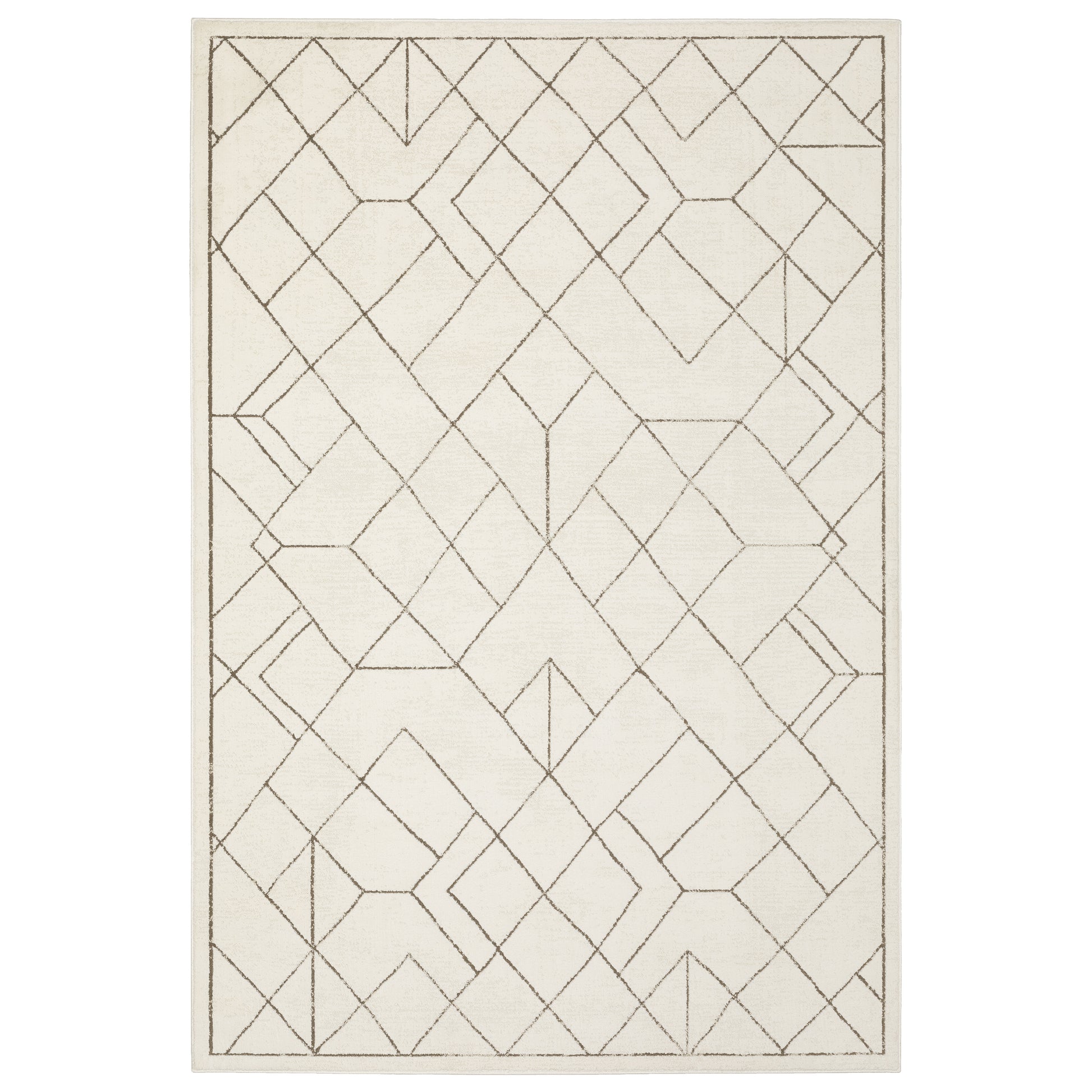 Oriental Weavers Raylan  Ivory Taupe Modern & Contemporary