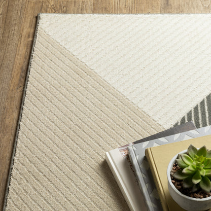 Oriental Weavers Raylan  Ivory Black Modern & Contemporary