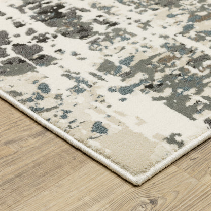 Oriental Weavers Raylan  Ivory Grey Modern & Contemporary
