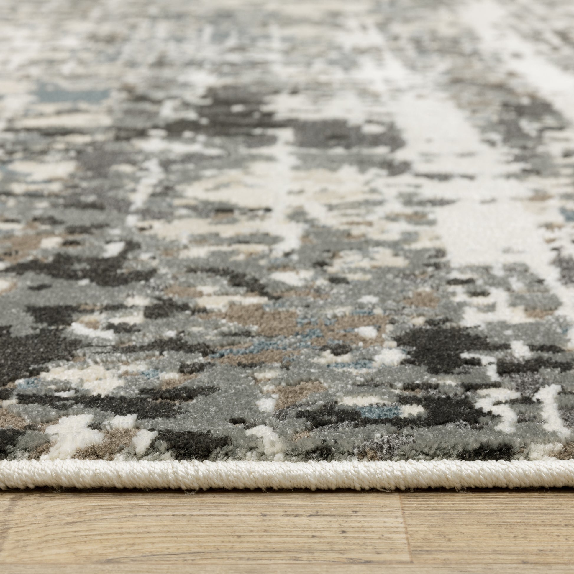 Oriental Weavers Raylan  Ivory Grey Modern & Contemporary