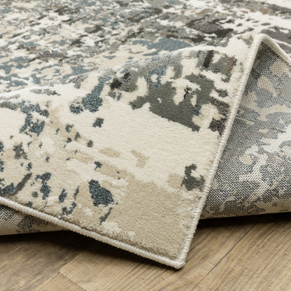Oriental Weavers Raylan  Ivory Grey Modern & Contemporary