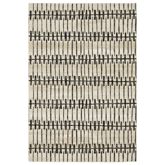 Oriental Weavers Raylan  Ivory Black Modern & Contemporary