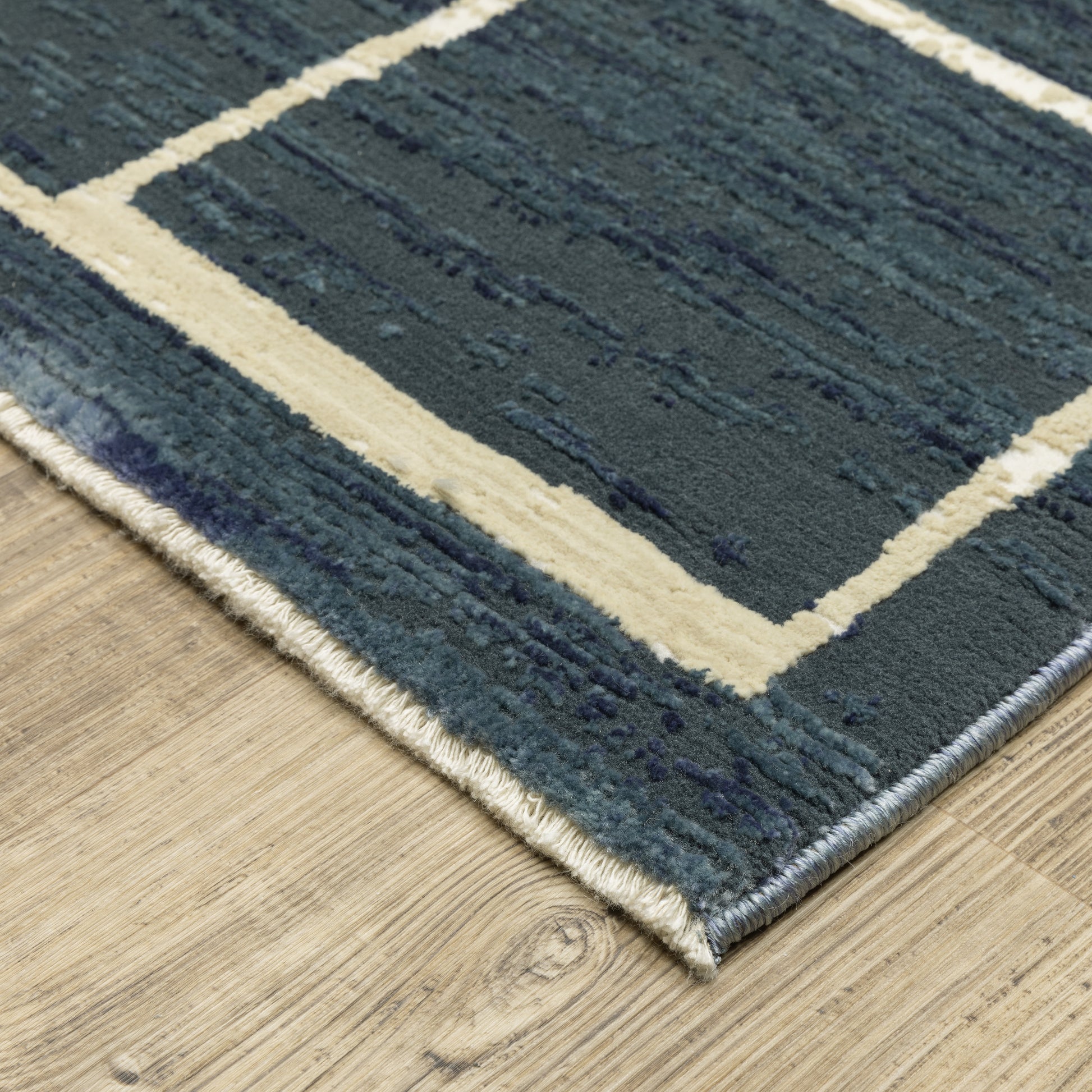 Oriental Weavers Reed  Blue Ivory Modern & Contemporary