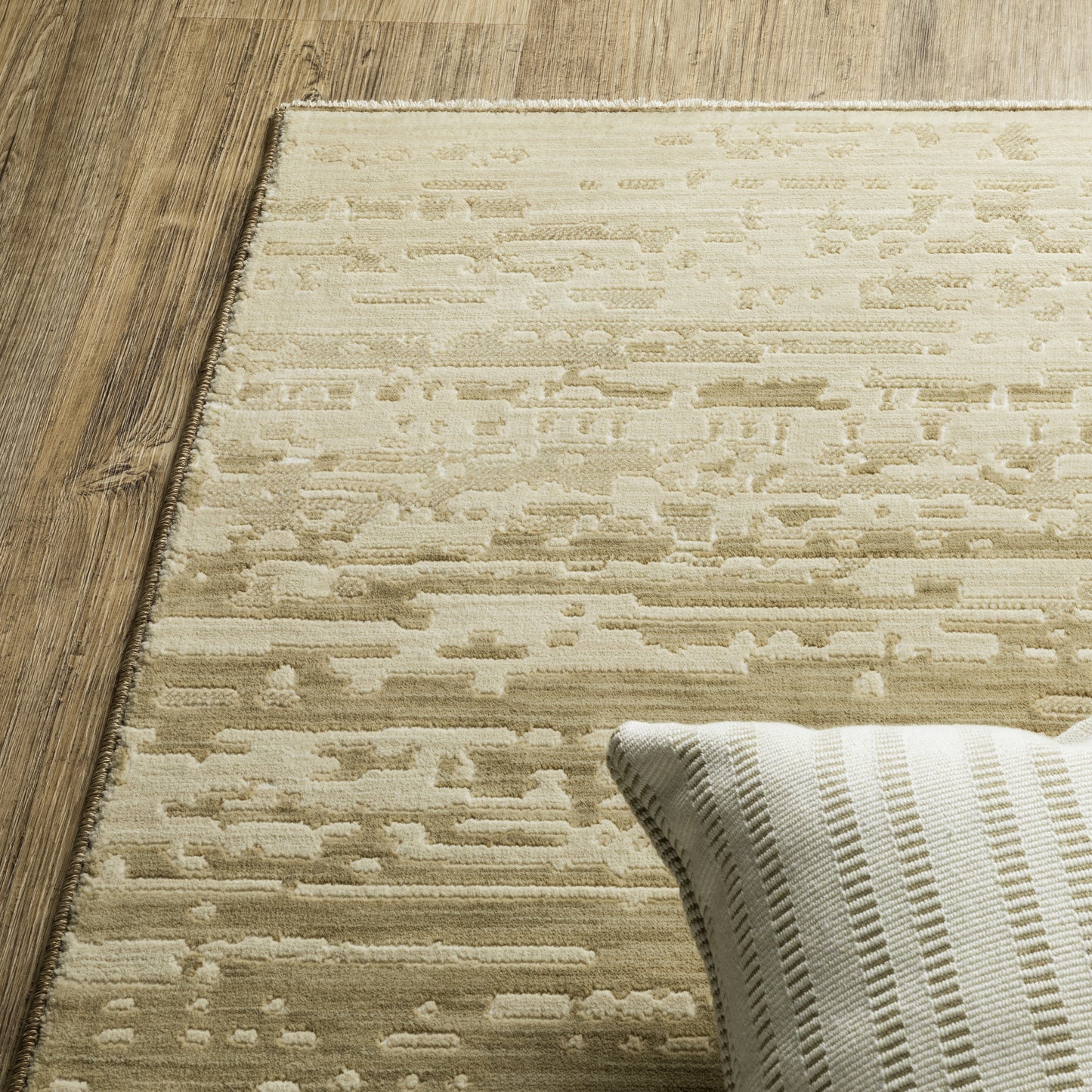 Oriental Weavers Reed  Brown Green Modern & Contemporary