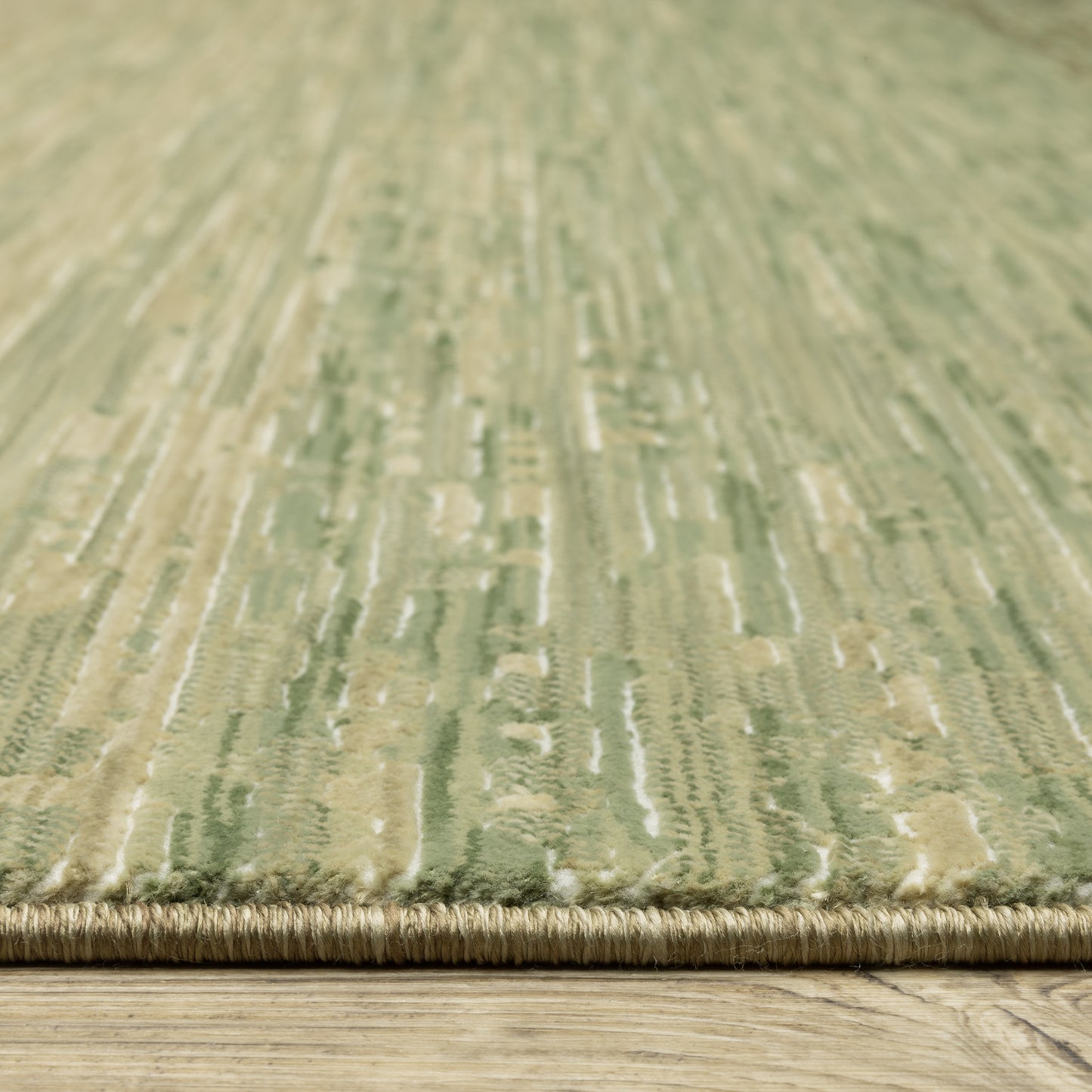 Oriental Weavers Reed  Brown Green Modern & Contemporary