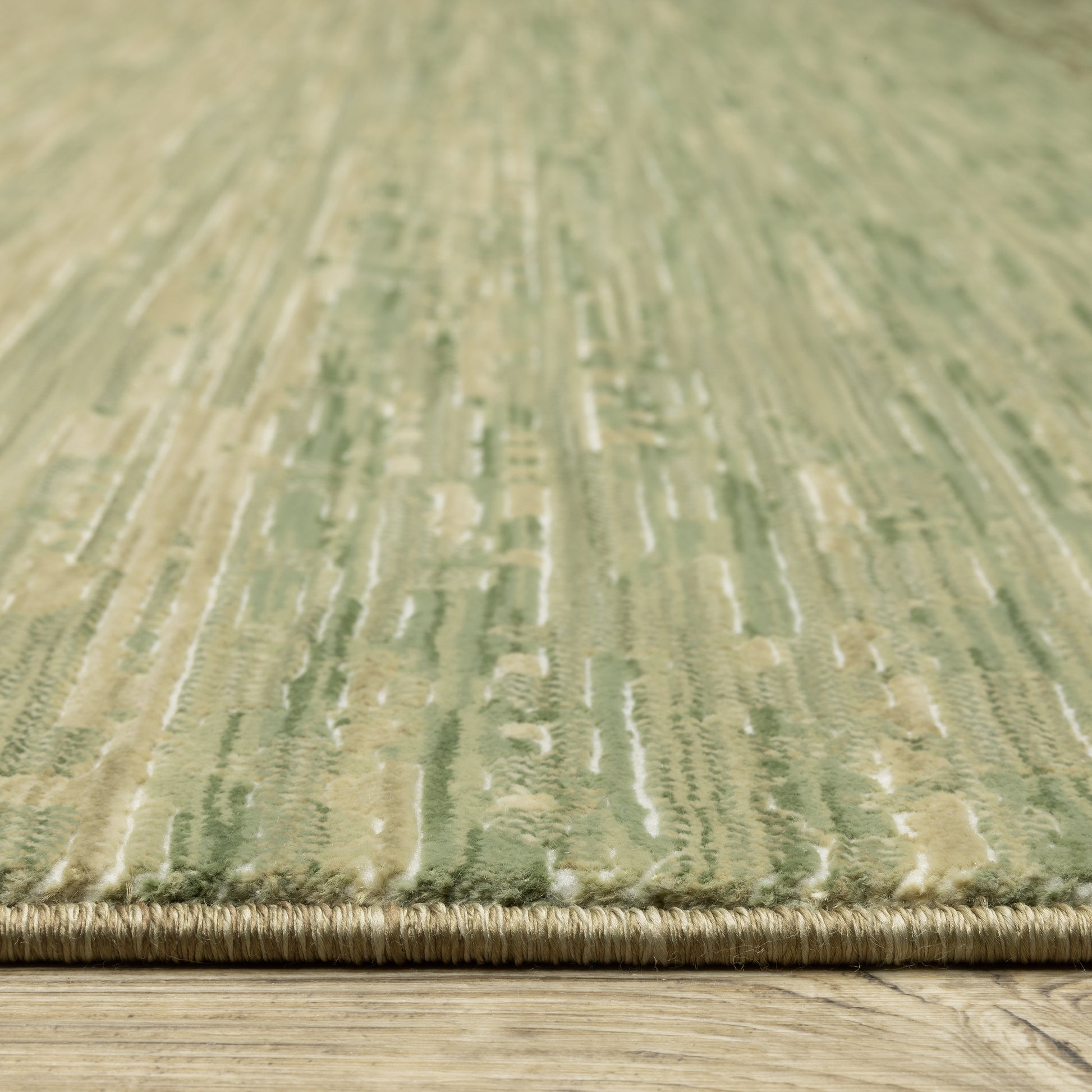 Oriental Weavers Reed  Brown Green Modern & Contemporary