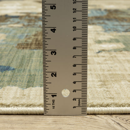 Oriental Weavers Reed  Beige Multi Modern & Contemporary