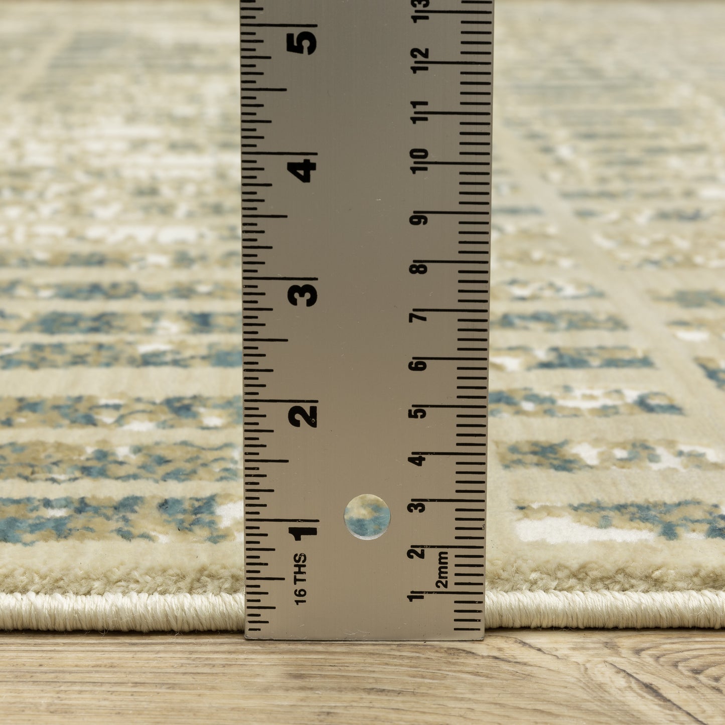 Oriental Weavers Reed  Beige Blue Modern & Contemporary