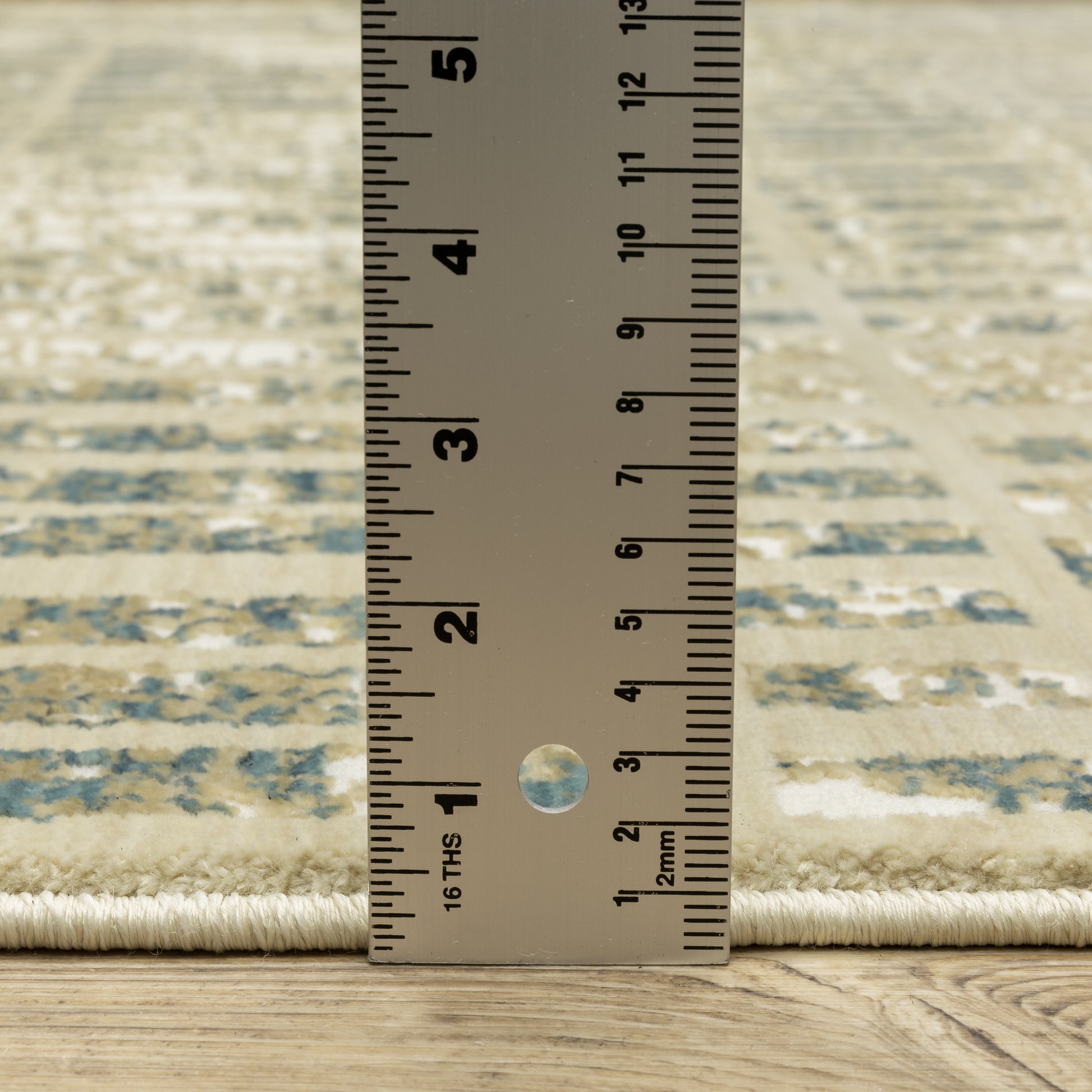 Oriental Weavers Reed  Beige Blue Modern & Contemporary