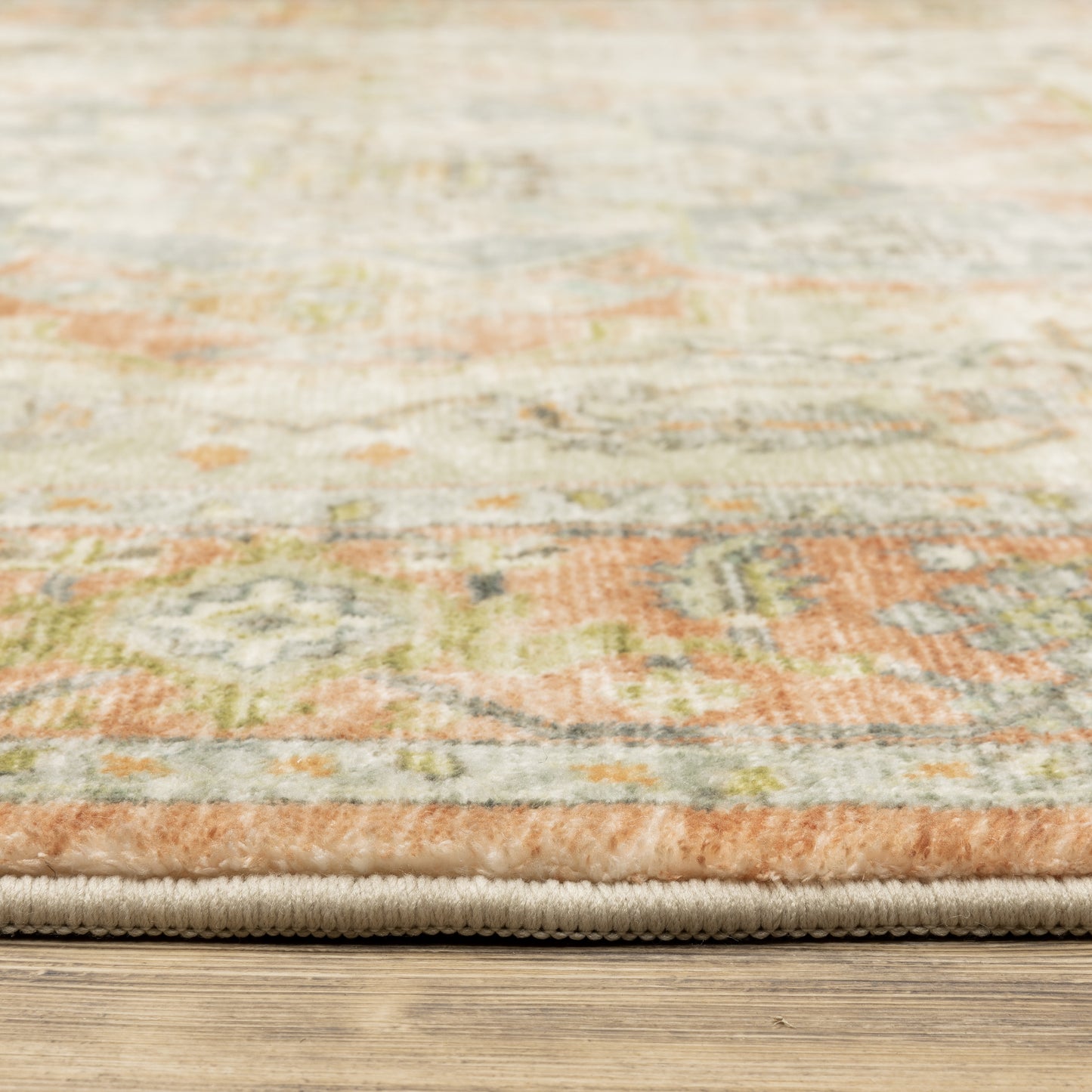 Oriental Weavers Savoy  Orange Silver Traditional