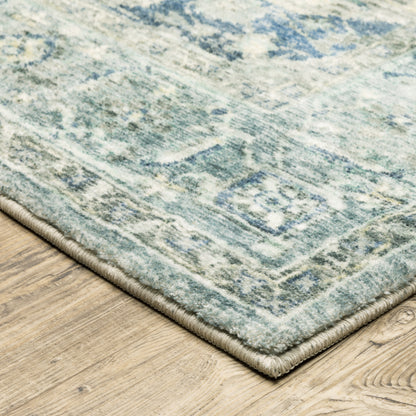 Oriental Weavers Savoy  Grey Blue Traditional