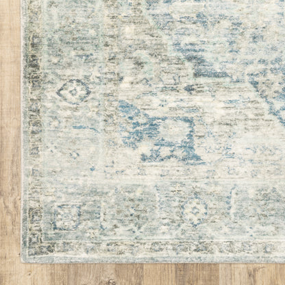 Oriental Weavers Savoy  Grey Blue Traditional
