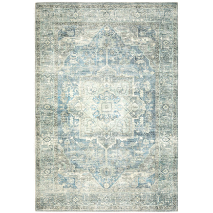 Oriental Weavers Savoy  Grey Blue Traditional