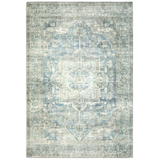 Oriental Weavers Savoy  Grey Blue Traditional