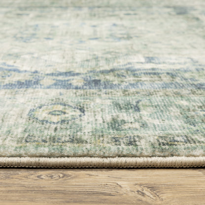 Oriental Weavers Savoy  Grey Blue Traditional
