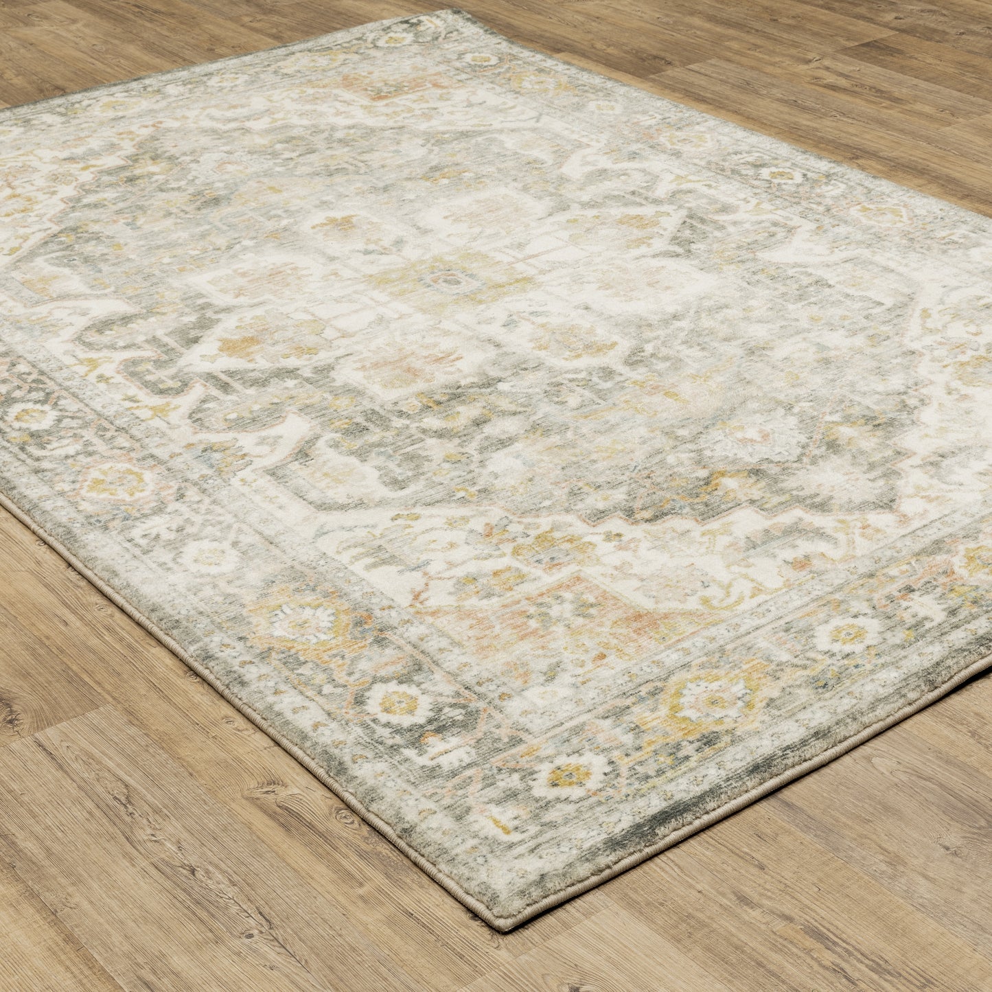 Oriental Weavers Savoy  Grey Gold Traditional