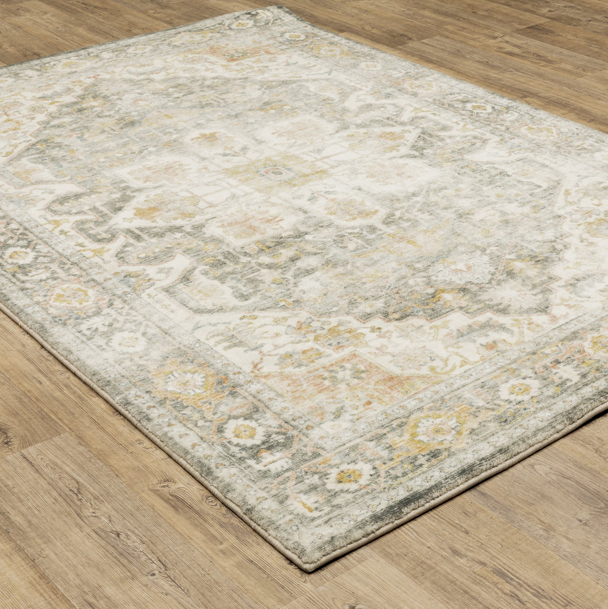 Oriental Weavers Savoy  Grey Gold Traditional