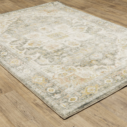 Oriental Weavers Savoy  Grey Gold Traditional