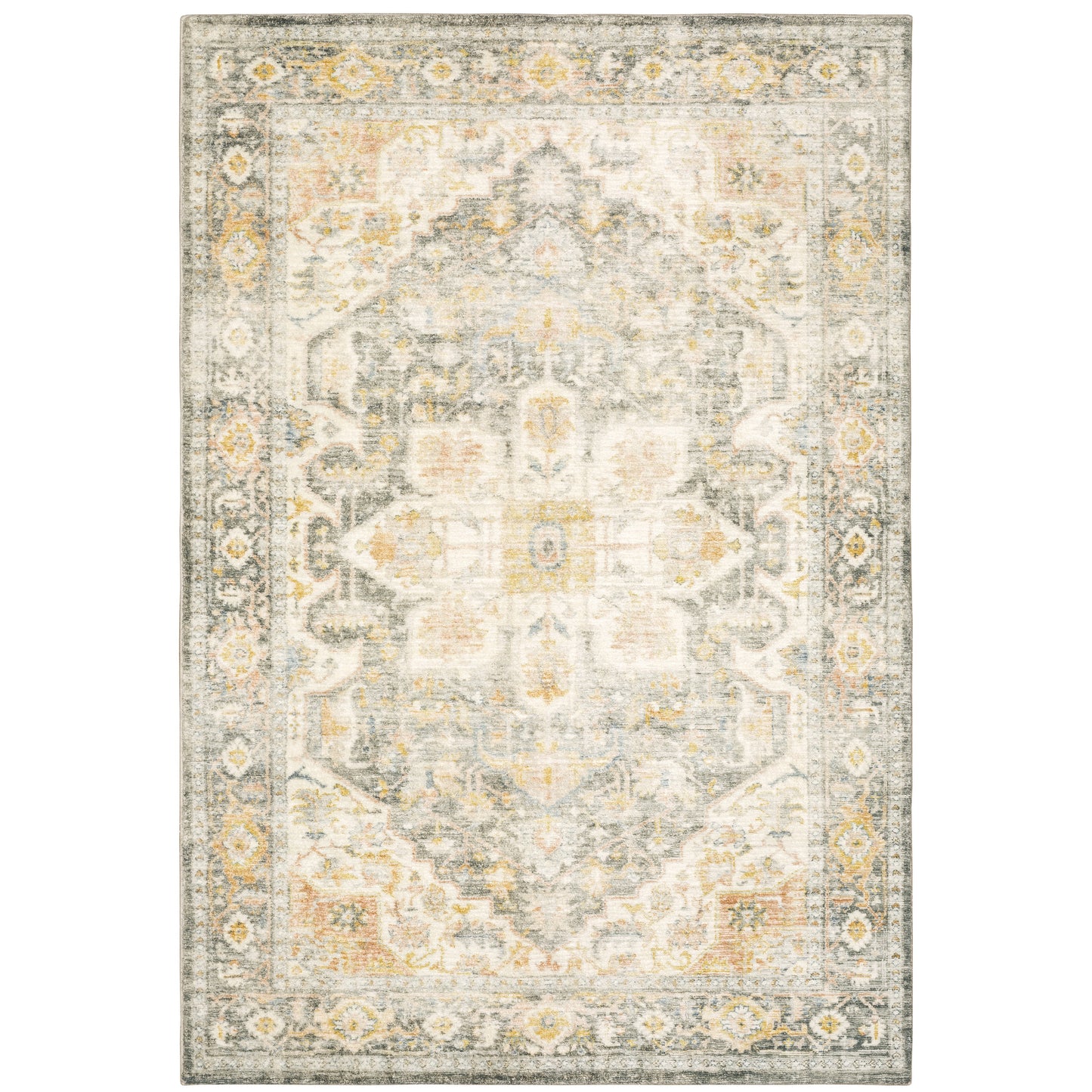 Oriental Weavers Savoy  Grey Gold Traditional