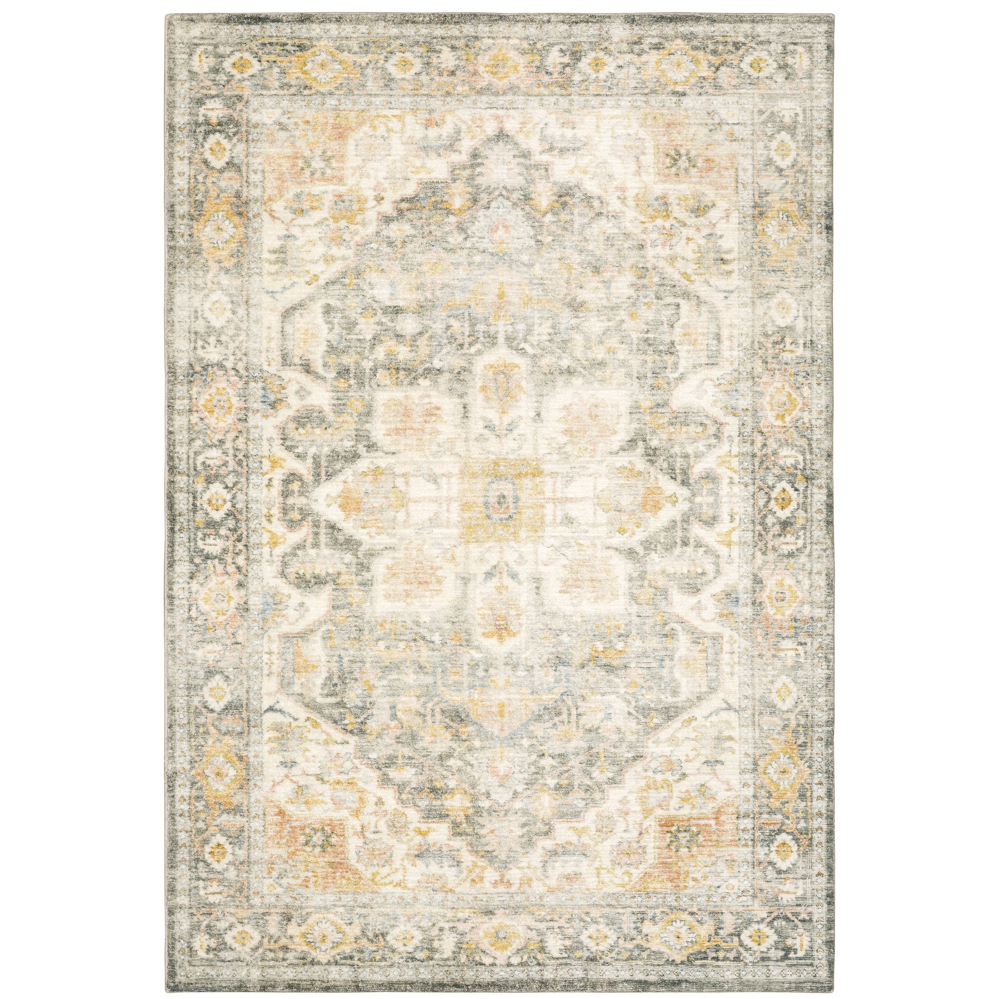 Oriental Weavers Savoy  Grey Gold Traditional