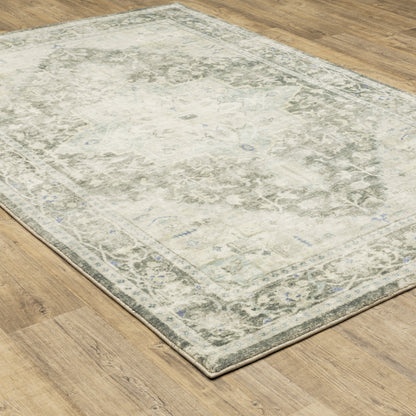 Oriental Weavers Savoy  Grey Ivory Traditional