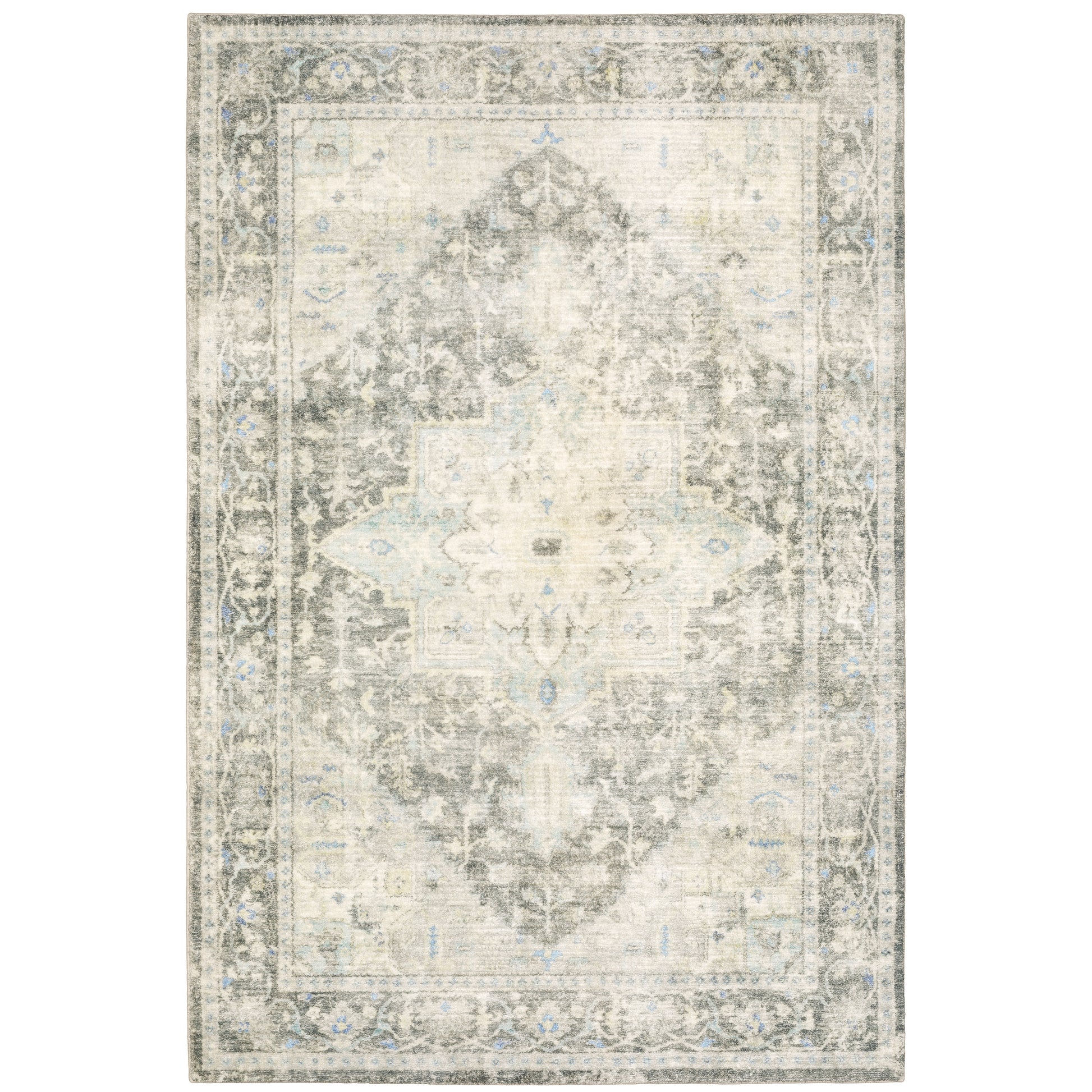 Oriental Weavers Savoy  Grey Ivory Traditional