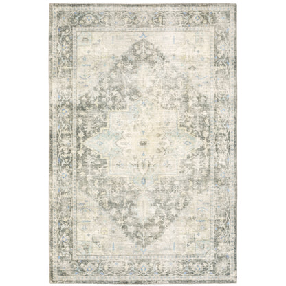 Oriental Weavers Savoy  Grey Ivory Traditional