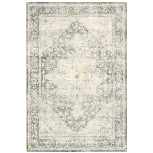 Oriental Weavers Savoy  Grey Ivory Traditional