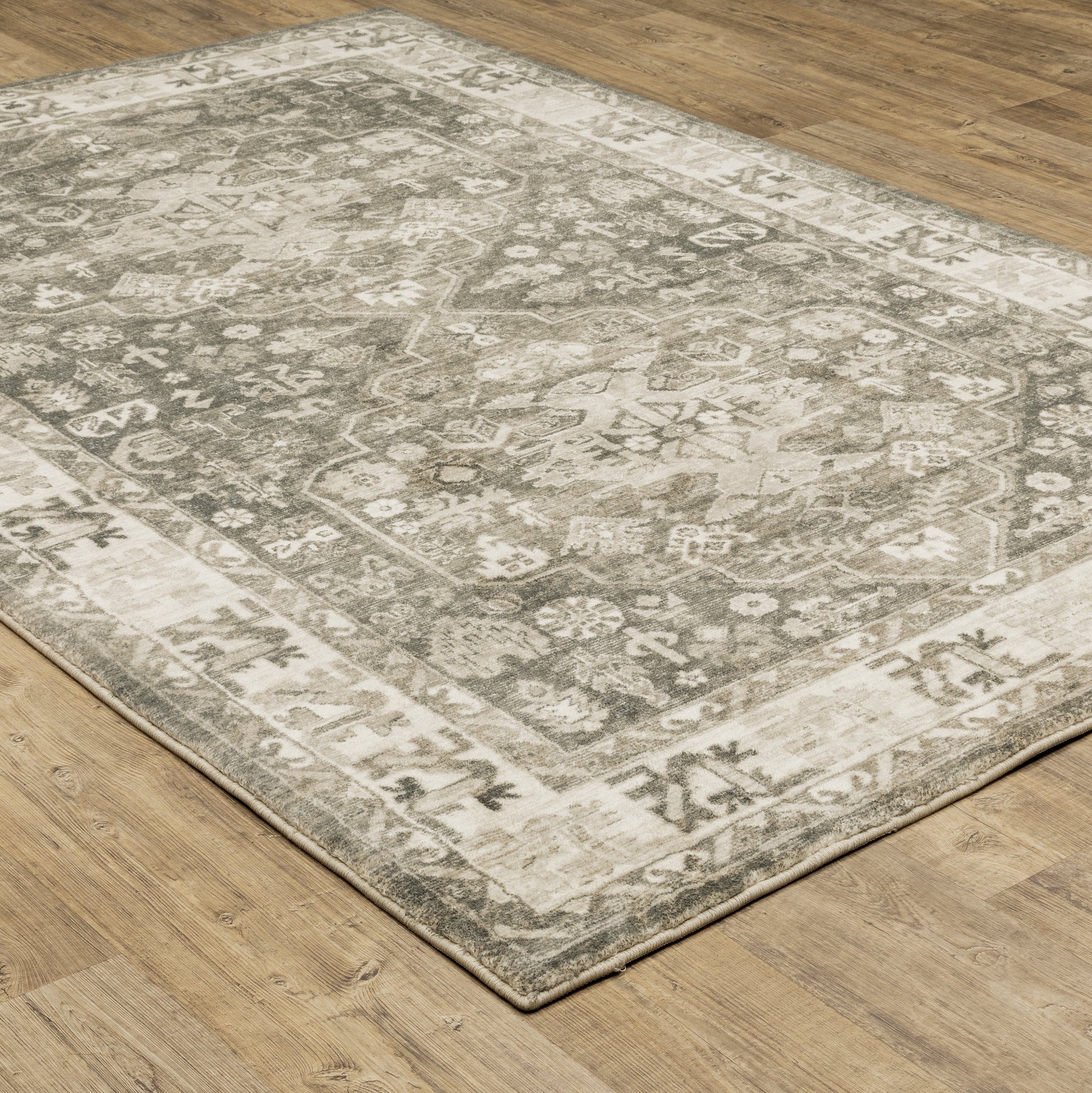 Oriental Weavers Savoy  Grey Ivory Traditional