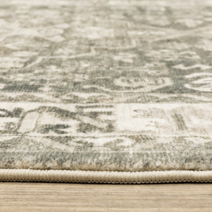 Oriental Weavers Savoy  Grey Ivory Traditional