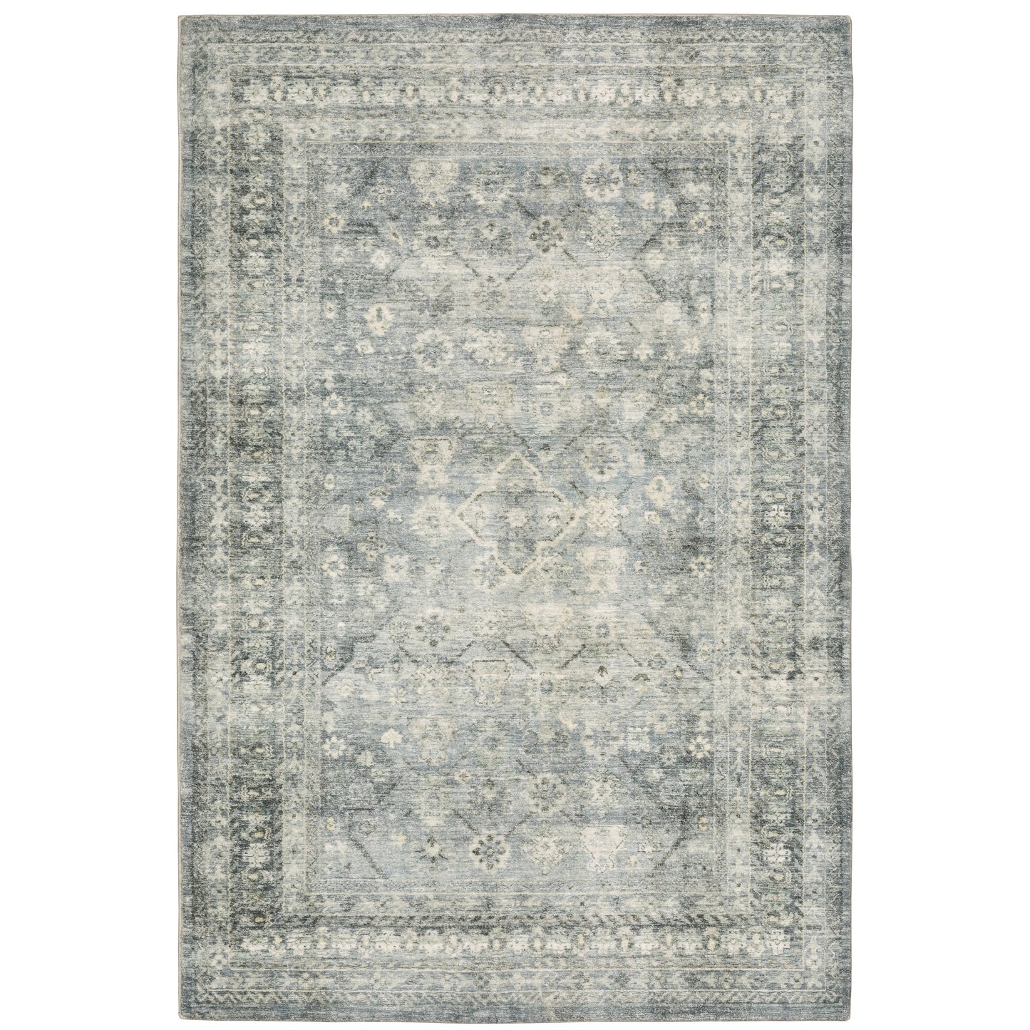 Oriental Weavers Savoy  Blue Ivory Traditional