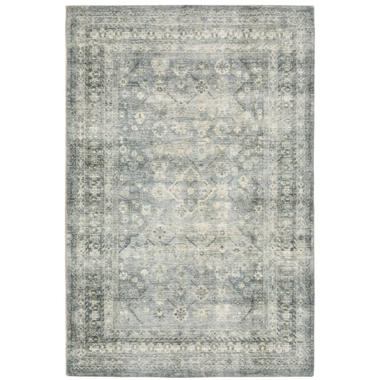 Oriental Weavers Savoy  Blue Ivory Traditional