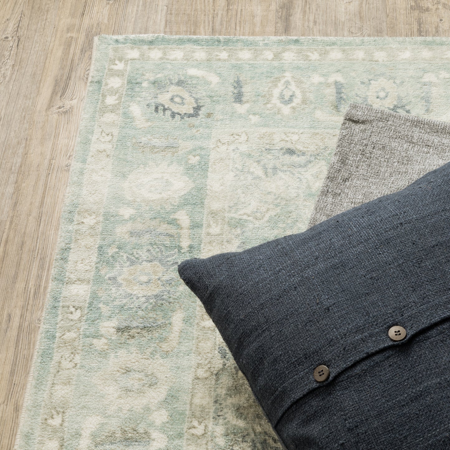 Oriental Weavers Savoy  Green Ivory Traditional